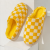 2022new Thick-Soled Cotton Slippers Women's Autumn and Winter Indoor Home Warm Wear-Resistant Couple Velvet Slippers Men