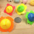 Small Flower Gyro Children's Toy Plastic Hand Turn Small Spinning Top Traditional Nostalgic Colorful Children's Kindergarten Toy