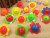 Small Flower Gyro Children's Toy Plastic Hand Turn Small Spinning Top Traditional Nostalgic Colorful Children's Kindergarten Toy