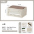 Multifunctional Camping Storage Box Plastic Car Japanese Wooden Lid Home Large Storage Box Outdoor Side Open Folding Box