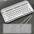 Fvwi8 Wireless Punk Keypad Fashion Personal Household Office Portable Business Wireless Notebook Keypad