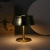 Cross-Border Creative Slightly Luxury Decoration Table Lamp Bedroom Dining Room Coffee Shop Bar Table Lamp Charging Touch Atmosphere Small Night Lamp