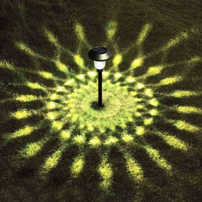 Outdoor Camping Solar Projection Lamp Outdoor Lamps Waterproof Home Courtyard Garden Decoration Led Path Light