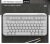 Fvwi8 Wireless Punk Keypad Fashion Personal Household Office Portable Business Wireless Notebook Keypad