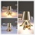 Cross-Border Hot Selling Thinker Small Gold Statue Table Lamp Bedroom Charging Small Night Lamp Italy Ins Decoration Table Lamp