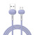 Liquid TPE Macaron Data Cable Type-C for Android iPhone Apple Liquid Silicone Fast Charge Line 3A