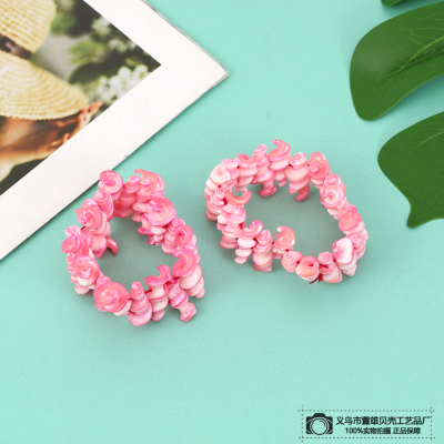 Summer Bohemian Ocean Series Pink Thread Popular Bracelet Isn Cute Jewelry Japanese and Korean Beaded