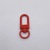 Painted Color Accessories Zinc Alloy Door Latch DIY Handicraft Tool Candy Color Key Ring Keychain Pendant