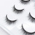 Magnetic Liquid Eyeliner False Eyelashes Three Pairs 3 DT2 Tweezer Set Handmade Qingdao Manufacturer