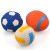 Wholesale Pet Latex Toys High Elastic Cotton Filled Latex Rugby Football Sounding Toy Pet Dog Toy