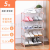 Yh6661 Thailand Hot Sale Simple Shoe Rack Stainless Steel Tube Shoe Rack Dormitory DIY Assembly Storage Rack Multi-Layer