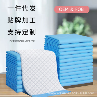 Urinal Pad for Pet Large Wholesale Thickened Deodorant Dog Urine Pad Pet Diapers Disposable Absorbent Pad Urine