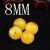 Amber Beeswax Loose round Beads Single Bead Spacer King Kong Xingyue Bodhi Accessories Ornaments DIY Package Honey