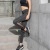 Yoga Pants Mesh Stitching Breathable Elastic Tight High Waist Hip Raise Fitness Pants Sexy Slimming Running Sports Quick-Drying