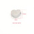 Spot Goods 7.4 * 8mm Love Heart Small Hole Beads Stainless Steel Finishing Polish 1.8 Aperture Horizontal Hole Vertical Hole DIY Accessories