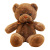 Cute Teddy Bear Huggy Bear Doll Bear Pillow Rag Doll Small Plush Toy for Free Female Students