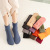 Autumn and winter adult warm tube snow socks and velvet thickening men and women fashion solid color floor socks
