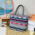 New Canvas Bag Wholesale Large Capacity Women's Shoulder Bag Printed Handbag Korean Tote Bag Literary Canvas Bag