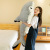 Creative Shark Cat Pillow Plush Toy Cute Comfort Ragdoll Children's Large Sleeping Leg-Supporting Birthday Gift for Women