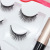 Magnetic Liquid Eyeliner False Eyelashes 3dt30 Tweezers Three Pairs of Natural Nude Makeup Qingdao Factory Wholesale