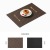 European and American Square PVC Leather Western-Style Placemat Creative Plaid Table Mat Waterproof Oil-Proof Bowl Furniture Hotel Mat Heat Proof Mat