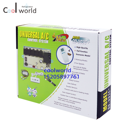QUNDA QD-U03C+universal indoor air conditioner control system PCB board control for split air conditioner