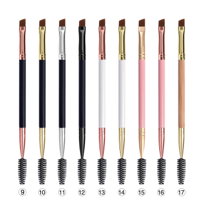  Double Sided Thin Eyebrow Brush Makeup 