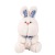 Tiger Series Plush Toy Net Red Doll Rabbit Pig Bear Doll Soft Pillow Ragdoll Children's Gift