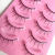 False Eyelashes in Stock Five Pairs Japanese Little Devil Acrylic Natural Simulation False Eyelashes