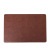 Factory Direct Supply Crack Oil Leather Placemat Waterproof Oil-Proof Leather Square Table Mat Hotel Home Western-Style Placemat Wholesale