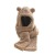 Bear Scarf Women's Winter Internet Celebrity All-Match Gloves Hat Scarf Integrated Cute Bear Ears Three-Piece Set Scarf