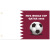 2022 Qatar World Cup Emblem Flag 32 Strong Football Fans Flag Bar Decoration France Germany Flag