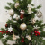 Cross-Border New Christmas Decorations 50 Rose Gold Painted Christmas Ball Set Christmas Tree Ornament Ball