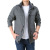 2022 New Jacket Men's Jacket Autumn and Winter Young and Middle-Length Casual Loose Large Size Outdoor Shell Jacket