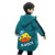 Boys Winter Clothing Mid-Length Thickened down Cotton-Padded Coat 2021 Medium and Large Children Cartoon Duck Hooded Camouflage Cotton Jacket Fashionable Jacket