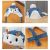 Children's Lei Feng Cap Autumn and Winter Warm Boys and Girls 2-5 Years Old Child Baby Earmuffs Hat Thick Windproof Cute Antlers