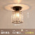 Nordic Aisle Light Corridor Hallway Balcony Simple Modern Creative Household Light Luxury Internet-Famous Crystal Small Ceiling Luminaire Surface Mounted Luminaire