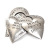 Christmas Peach Heart Metal Stamping Love Heart Home Sweet Home Sweet Home English Pendant Accessories