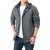 2022 New Jacket Men's Jacket Autumn and Winter Young and Middle-Length Casual Loose Large Size Outdoor Shell Jacket