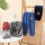 Children's Flannel Pajama Pants Boys Winter Fleece-Lined Ankle Banded Pants Baby Coral Fleece Casual Pants Girls Warm Pants