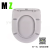 Simple Single Pressure Quick Release Thin WC Seat Cover Slow Descent Easy Operation Ultra-Thin UF Toilet Seat