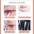 Gloss Double-Headed Lip Lacquer Niche Brand Lipstick Raincoat Waterproof Sweat-Proof Non-Fading Long-Lasting Finishing