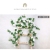 Artificial Rose Vine Rose Vine Fake Flower Decoration Air Conditioner Pipe Winding Plastic Wickers Wall Plant Cover