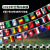 2022 Qatar World Cup Football Decorations Cheering Props Bar Party Lottery Shop Layout Hanging Flag String Flags