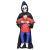 Halloween Spoof Ghost Holding People Inflatable Clothing Horror Atmosphere Dress up Props Event Venue Layout Death Costume