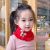 Autumn and Winter Warm Children's Neckerchief Cute Girls' Knitted Scarf Winter Baby Bandana Spring and Autumn