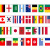 2022 Qatar World Cup String Flags Top 32 Fans 14 * 21cm Hanging Flag 20 * 28cm Hanging Flags 30 * 45cm