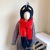 Otman Children's Hat Scarf Gloves Integrated Autumn and Winter Keep Baby Warm Thickening Three-Piece Set Boys' Scarf