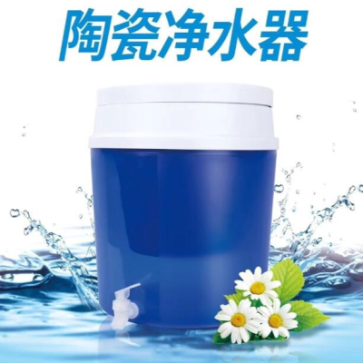 Outdoor Natural Water River Water Purifier No Electricity Nano Silver Ceramic Water Purifier SGS Certification