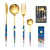2021 New Christmas Series Western Food Tableware Set Hotel Household Affordable Luxury Style Main Meal Knife, Fork and Spoon Gift Box
